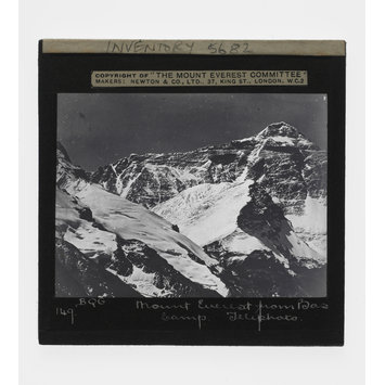 photograph - Slide 149. Mount Everest from Base Camp photograph - Slide 149. Mount Everest from Base Camp
