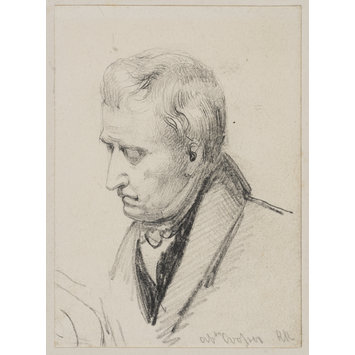 Drawing - Portrait of J. M. W. Turner Drawing - Portrait of J. M. W. Turner