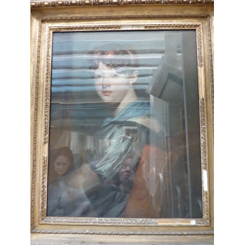 Pastel - Portrait of Sarah Cox, later Mrs Edward Thomas Monro Pastel - Portrait of Sarah Cox, later Mrs Edward Thomas Monro