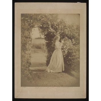 Photograph - The Gardener's Daughter Photograph - The Gardener's Daughter