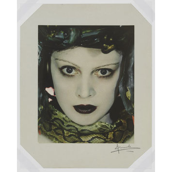 photograph - Mrs Mayer as Medusa photograph - Mrs Mayer as Medusa