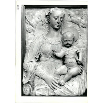 Panel relief - The Virgin And Child Panel relief - The Virgin And Child