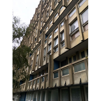 Building - Robin Hood Gardens, Poplar, London, by Alison and Peter Smithson Building - Robin Hood Gardens, Poplar, London, by Alison and Peter Smithson