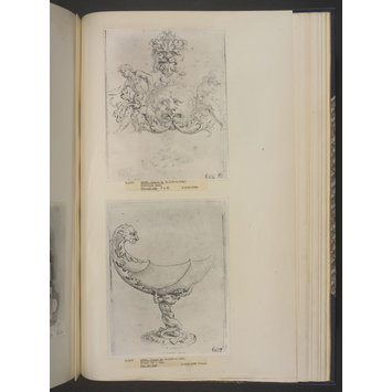 Drawing - Design for grotesque ornament Drawing - Design for grotesque ornament