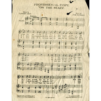 Sheet Music - On the Staff Sheet Music - On the Staff