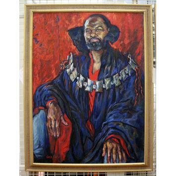 Painting - Portrait of Sir Willard White Painting - Portrait of Sir Willard White