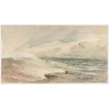 Watercolour - Sea from the Coast Watercolour - Sea from the Coast