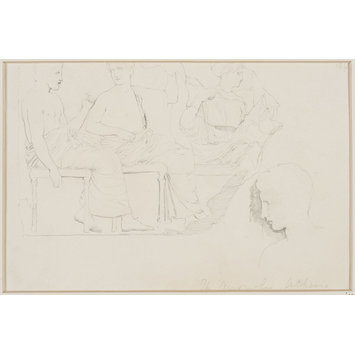 Drawing - The Acropolis, Athens Drawing - The Acropolis, Athens