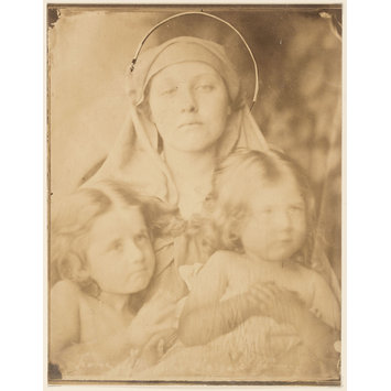 photograph - Madonna and Two Children photograph - Madonna and Two Children