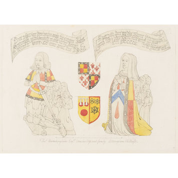 Drawing - Sepulchral Brasses in Norfolk and Suffolk Drawing - Sepulchral Brasses in Norfolk and Suffolk