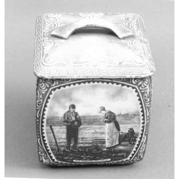 Biscuit tin - Gleaners Biscuit tin - Gleaners