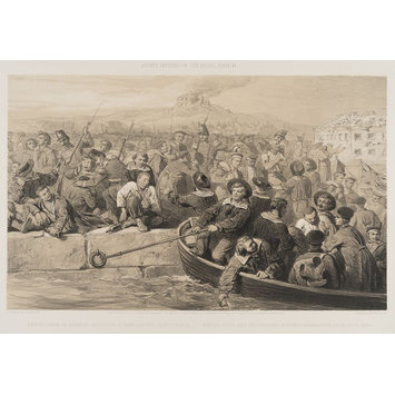 Print - Embarkation of Russian Prisoners at Bomarsund Print - Embarkation of Russian Prisoners at Bomarsund