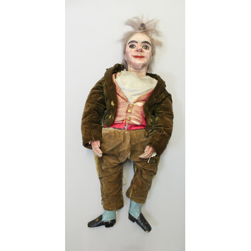 Ventriloquist's figure - Granville. Vent doll, 19th century. Ventriloquist's figure - Granville. Vent doll, 19th century.