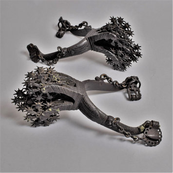 Pair of rowel spurs Pair of rowel spurs