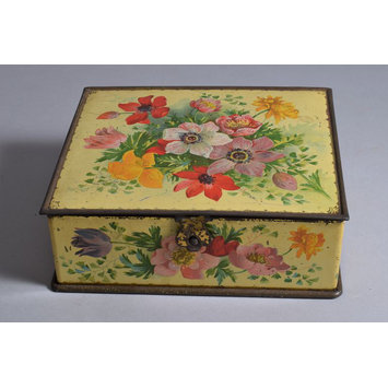 Biscuit tin - Anemone Biscuit tin - Anemone