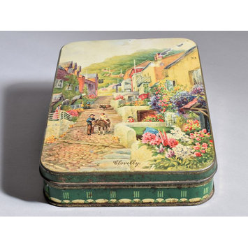 Biscuit tin - Clovelly Biscuit tin - Clovelly