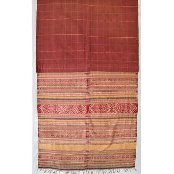 Shan weft-ikat cloth Shan weft-ikat cloth